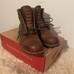 Red Wing Blacksmith size 9 Copper Rough and Tough